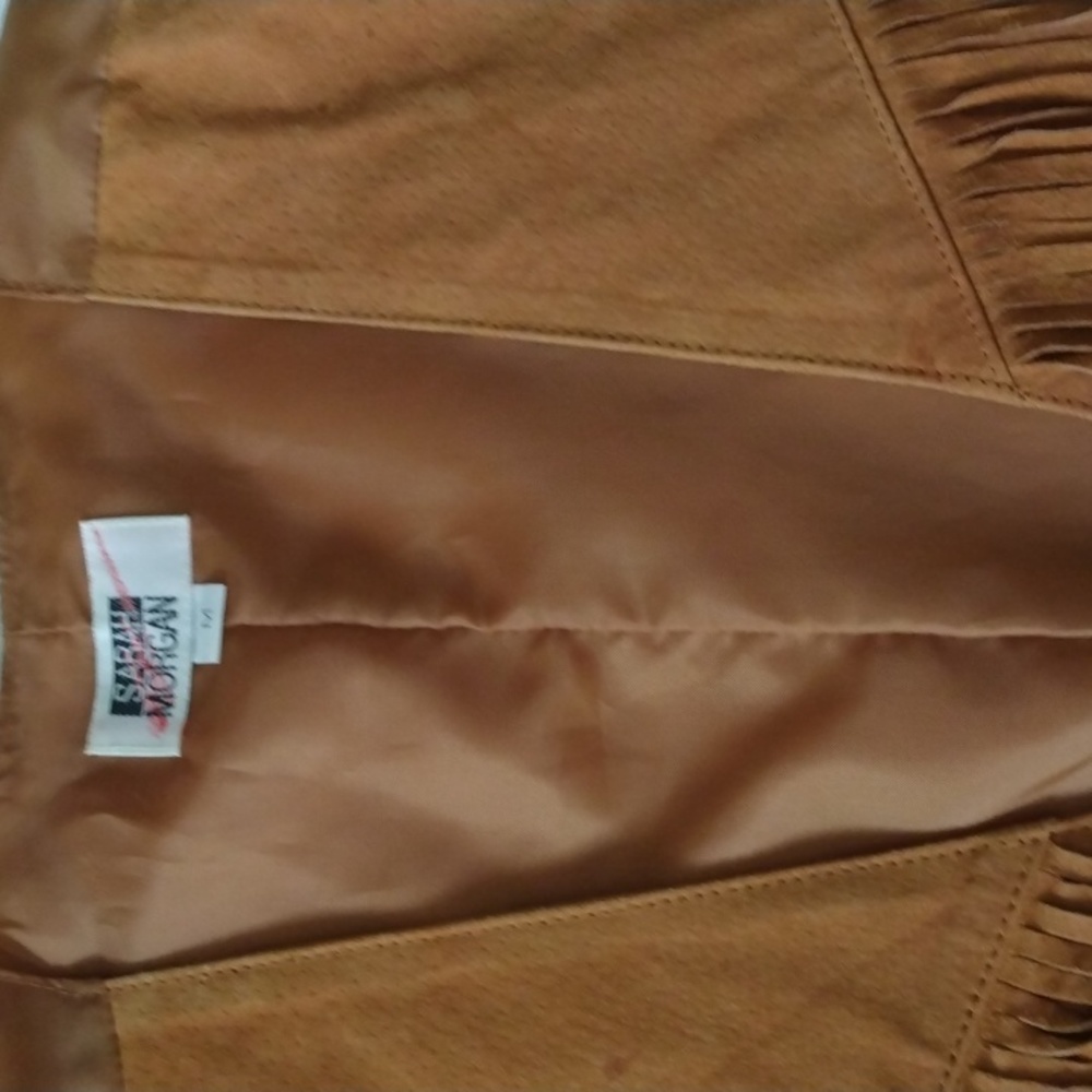 Leather vest